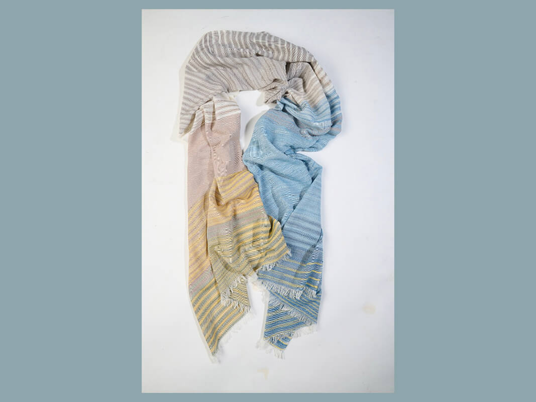 SHAWLS OF WATER AND EARTTH
